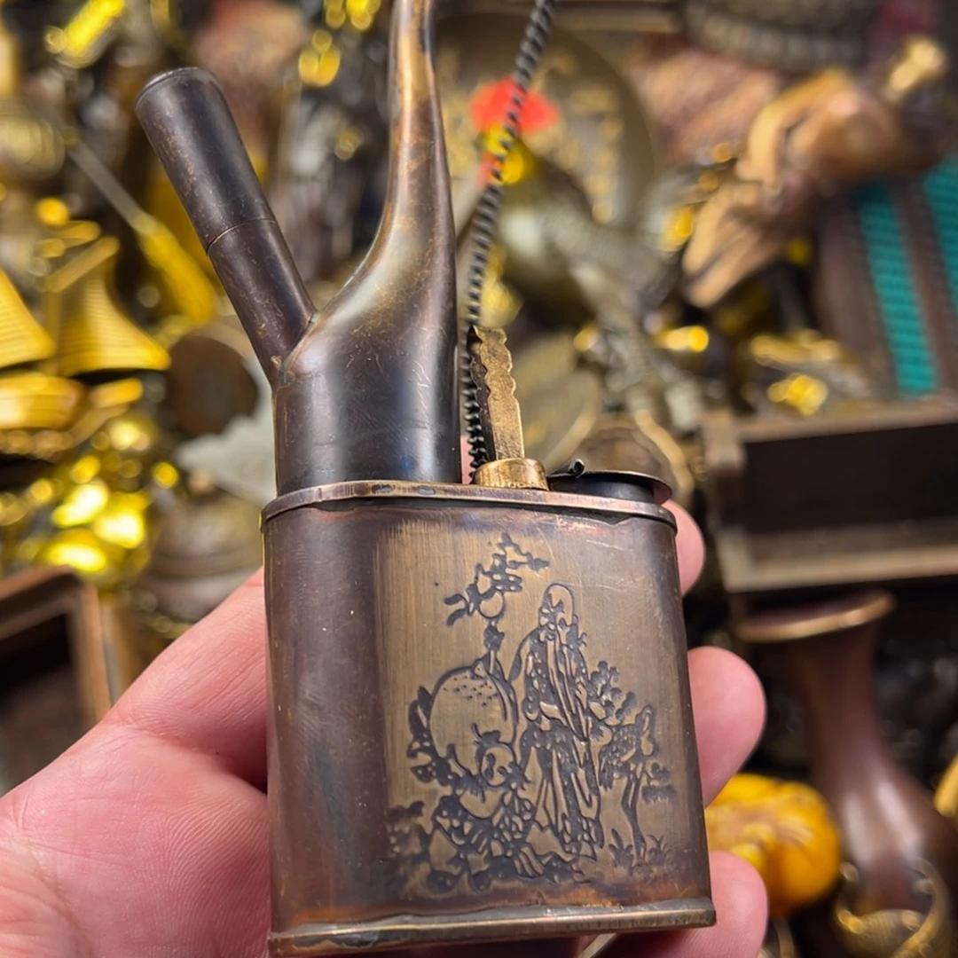 茶壶香炉铜器摆件