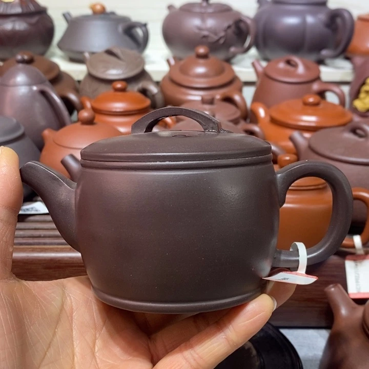 紫砂茶壶微瑕处理一把