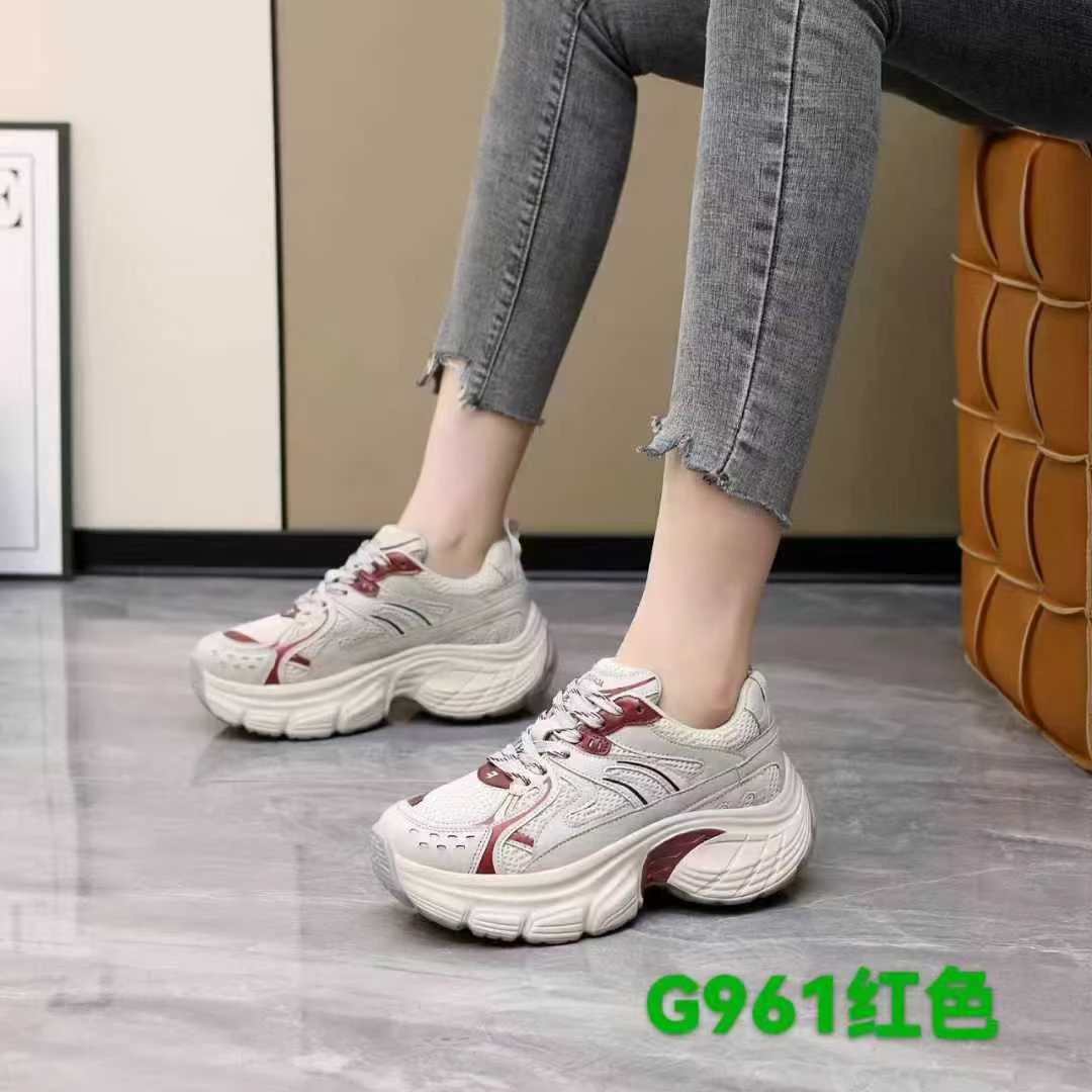 G961  增高休闲老爹鞋中跟时尚休闲鞋运动鞋女士ins夏季