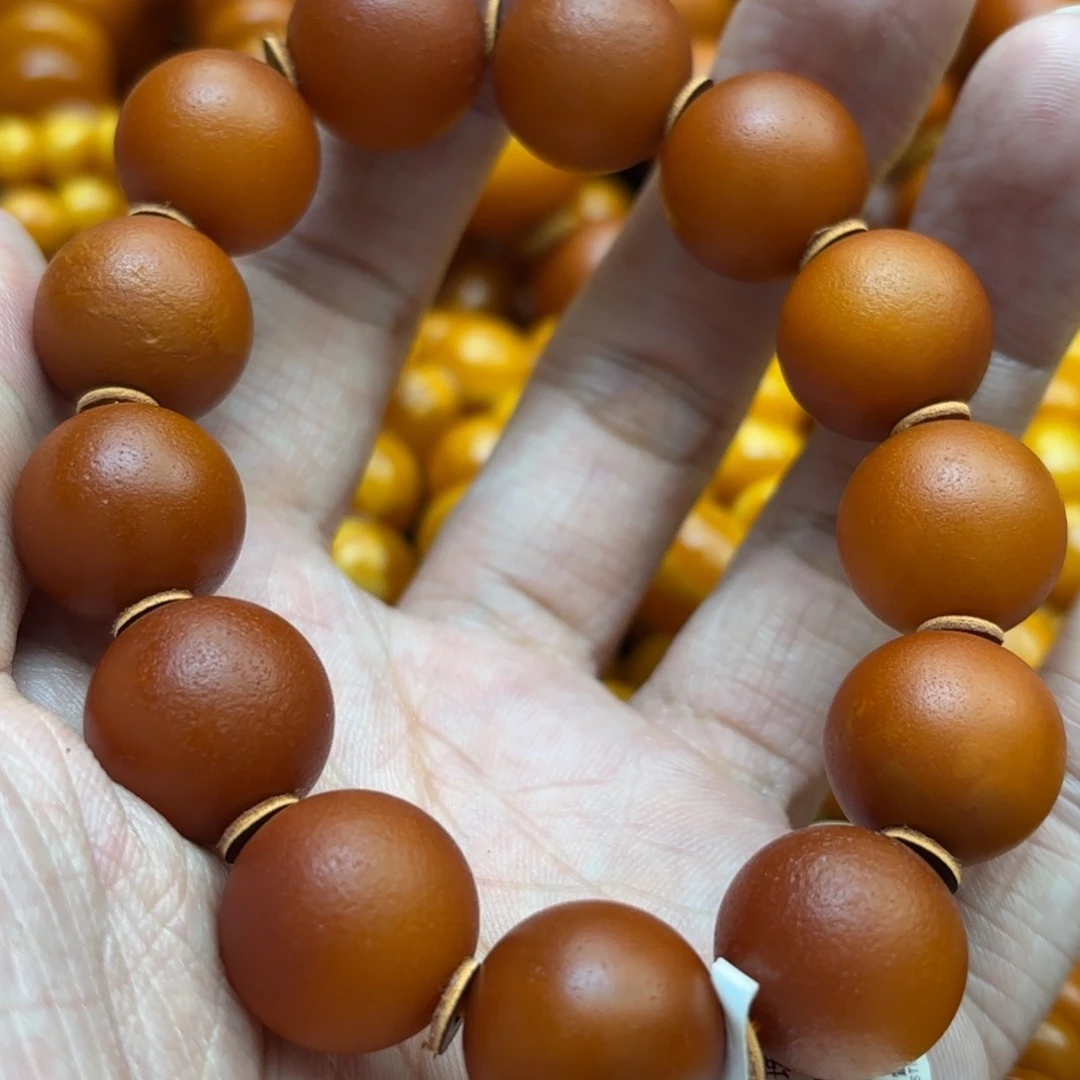 琥珀手链未镶嵌蜜蜡