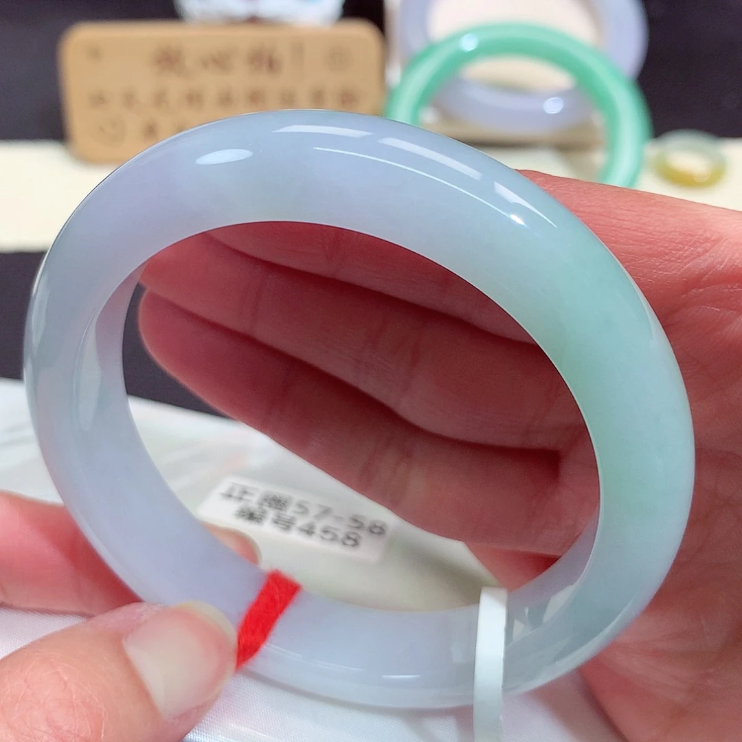 翡翠未镶嵌手镯458