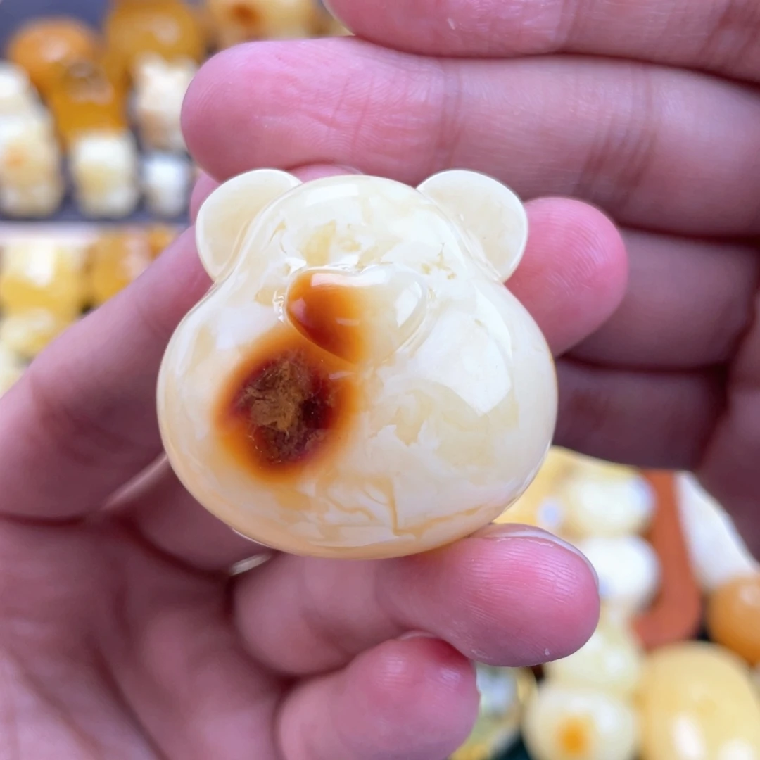 裸石琥珀未镶嵌蜜蜡