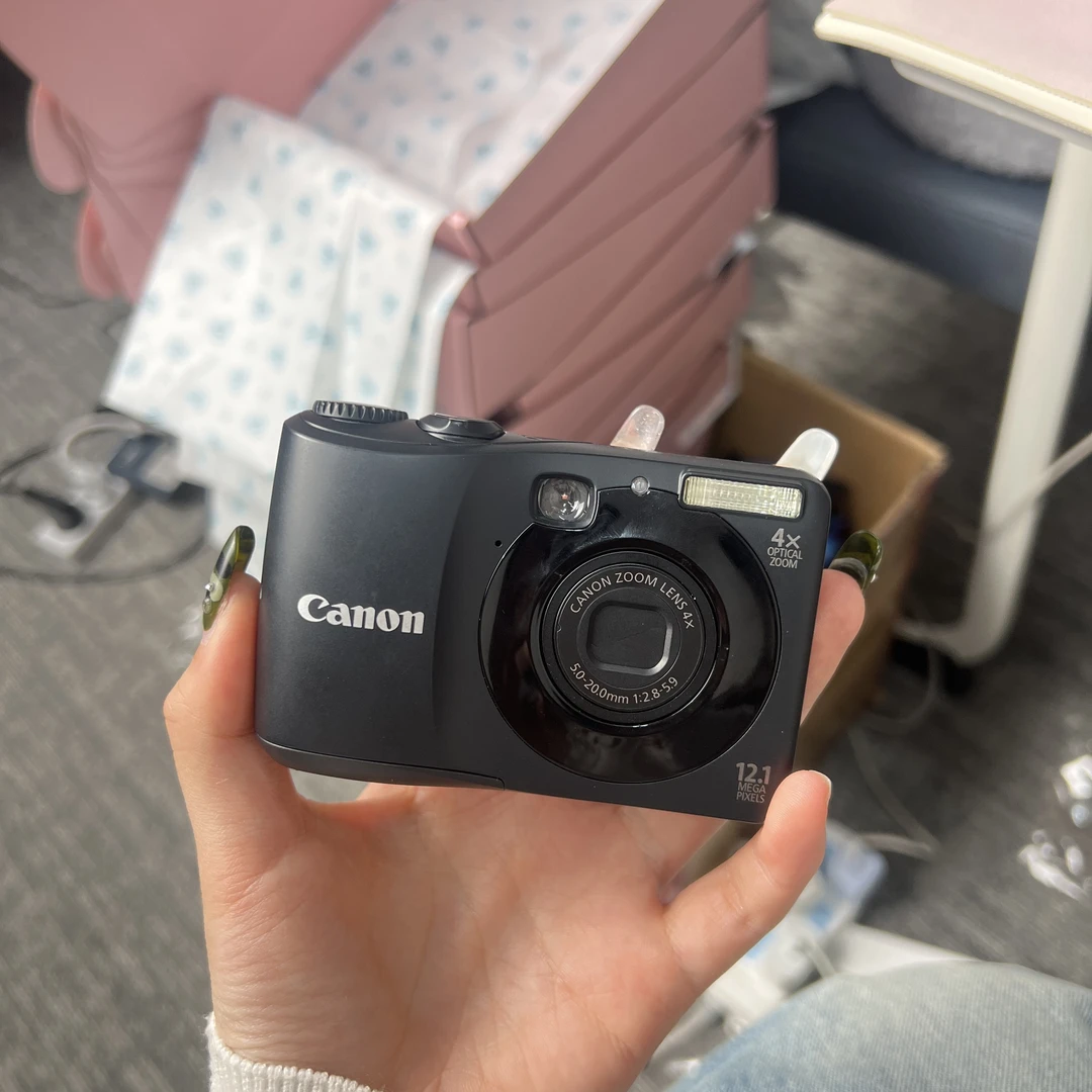 95新 Canon/佳能 a1200精品黑色1210万像素4倍变焦面包机