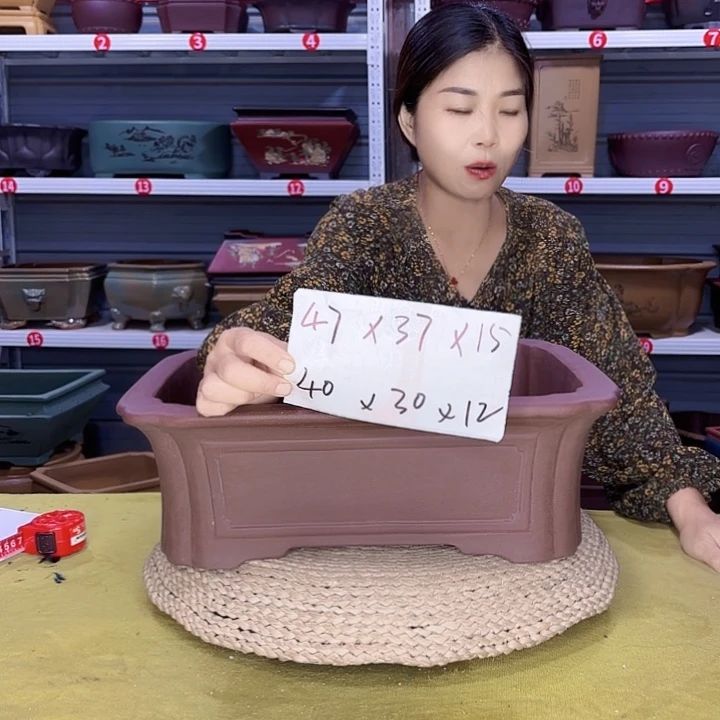 紫砂花盆宜兴紫砂厂