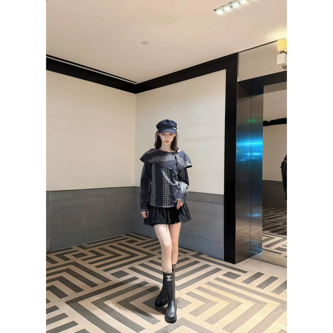 KK颜小新【满扑】设计感小众时尚气质舒适休闲日常秋季上衣