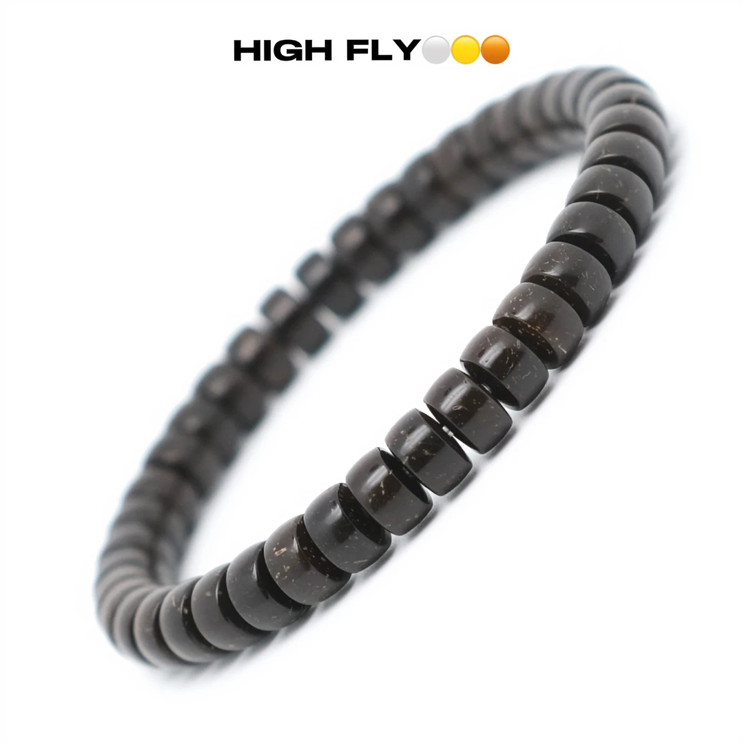 椰蒂｜8*5直切药片印尼进口椰蒂手串精工极限弧