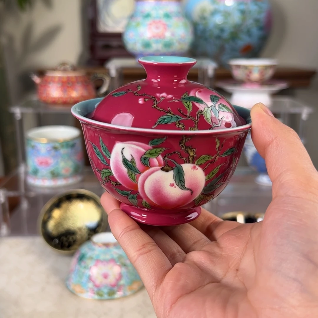 纯手工手绘 高端茶器