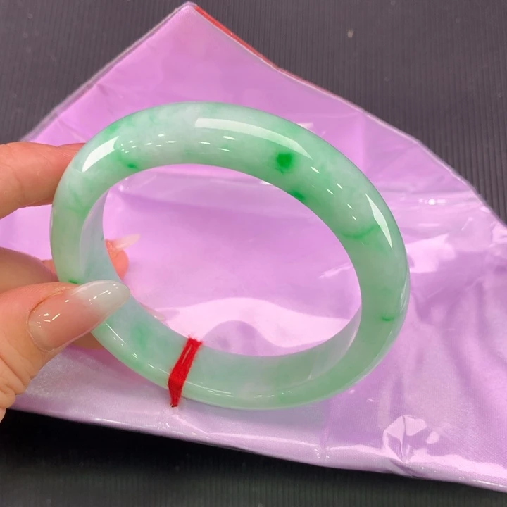 未镶嵌手镯翡翠正圈59