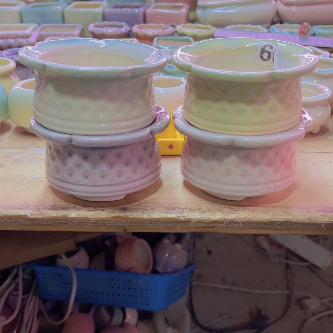 陶瓷花盆当场凑满12包邮