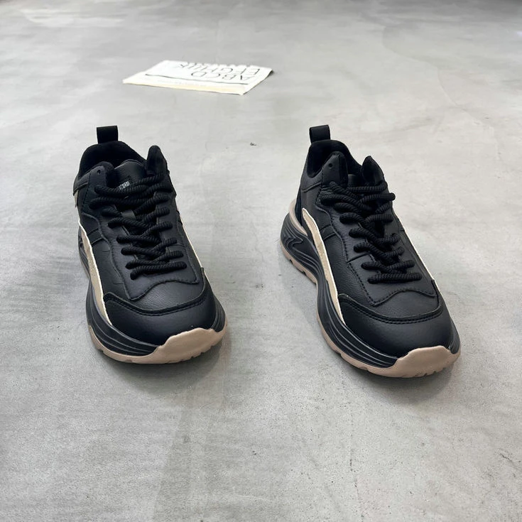 加棉95222男士牛皮休闲轻便减震阿甘2025秋季新款时尚男鞋