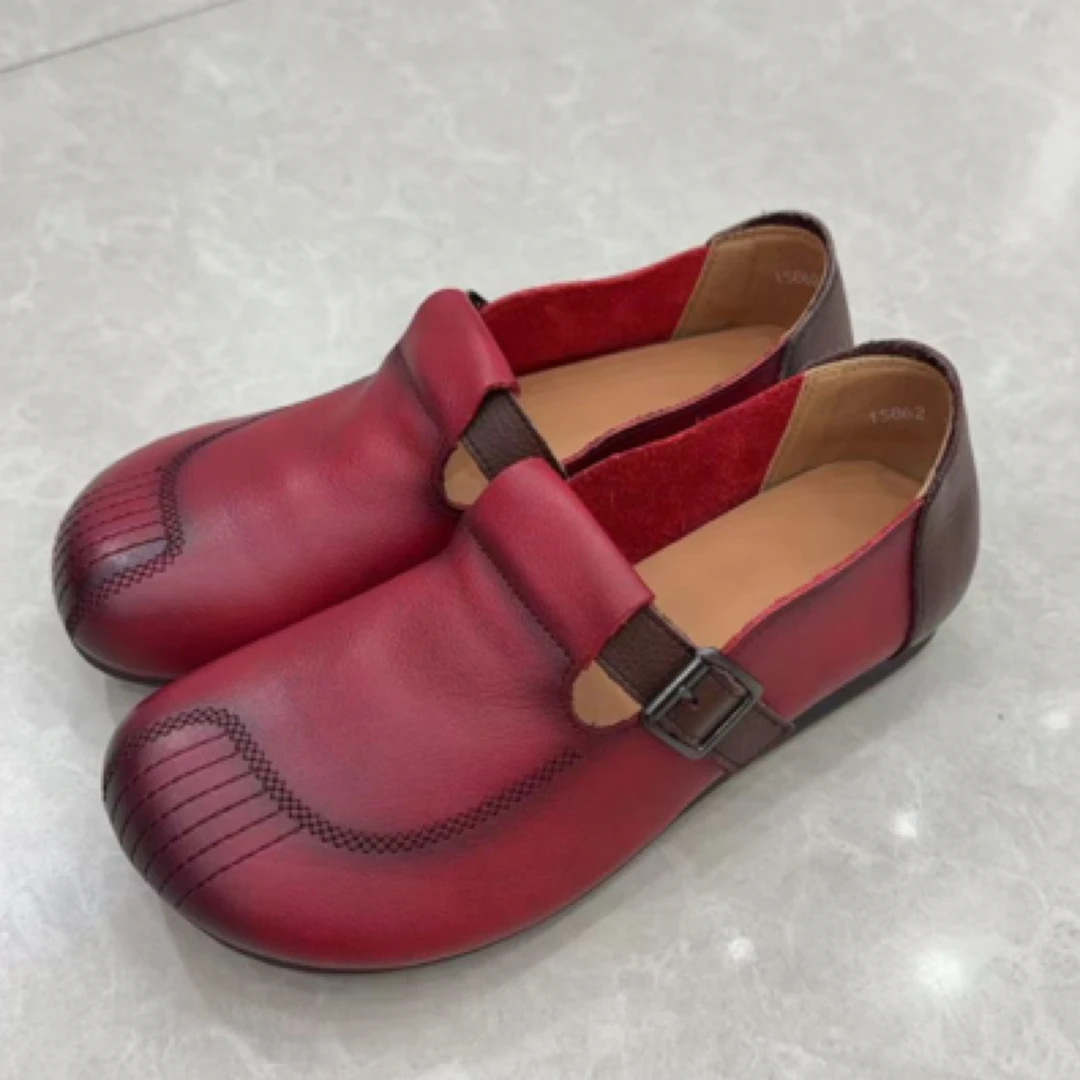 汝州喷姐2025夏季新款一脚蹬时尚鞋子单鞋圆头浅口