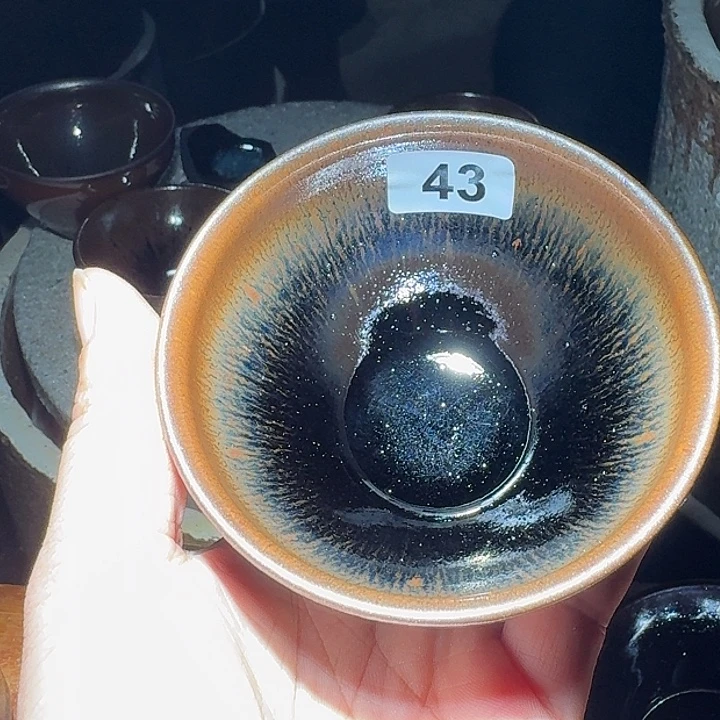 不***翁小雨茶盏，手工柴烧