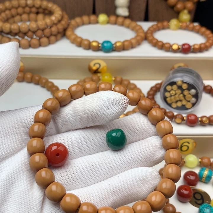 涛***铺手串猴头核桃猴头全品无暇手串