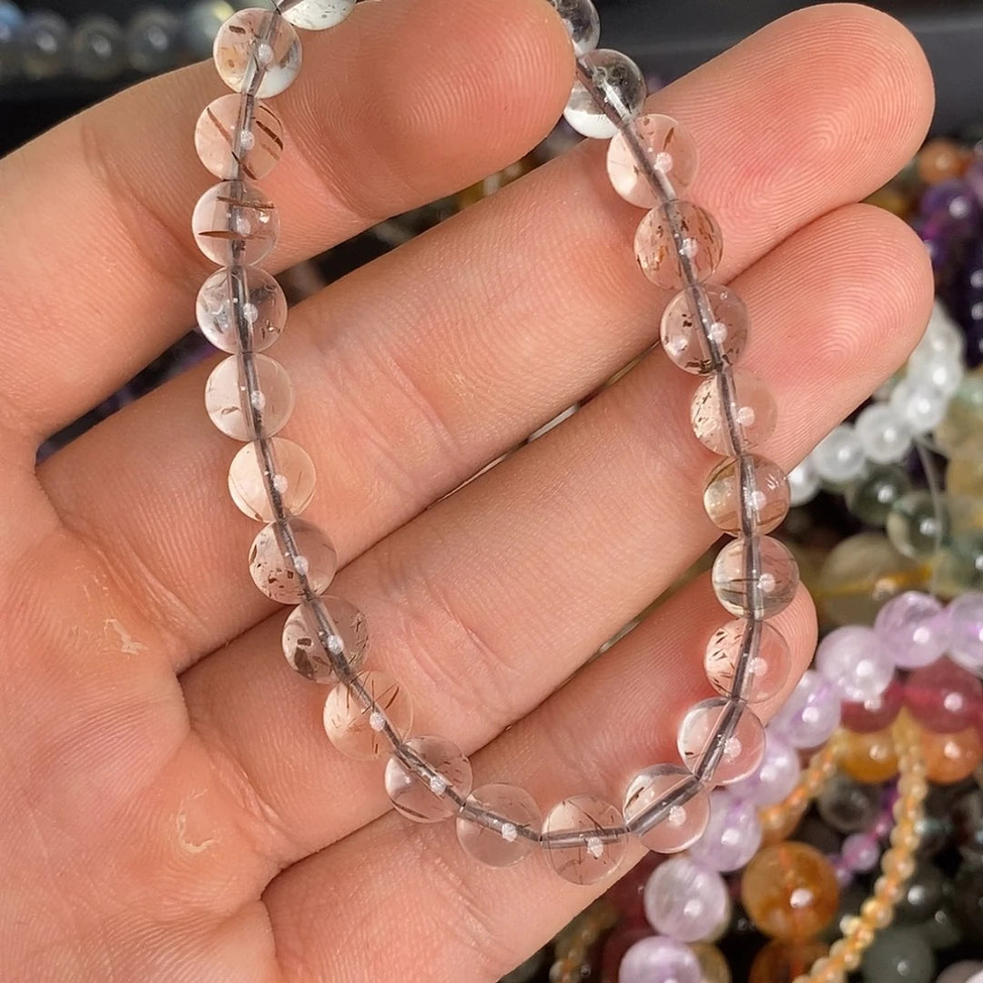 水晶手链未镶嵌天然