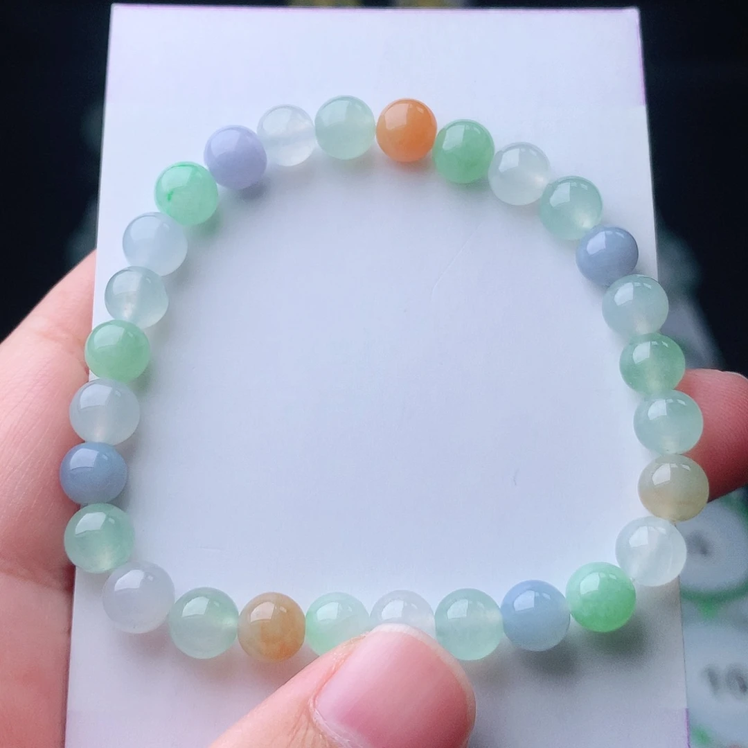 翡翠未镶嵌手链翡翠