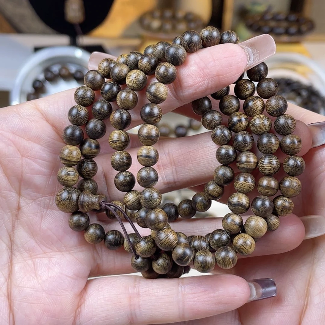 【闪购商品】沉香手串用****7芽庄棋楠瘤疤