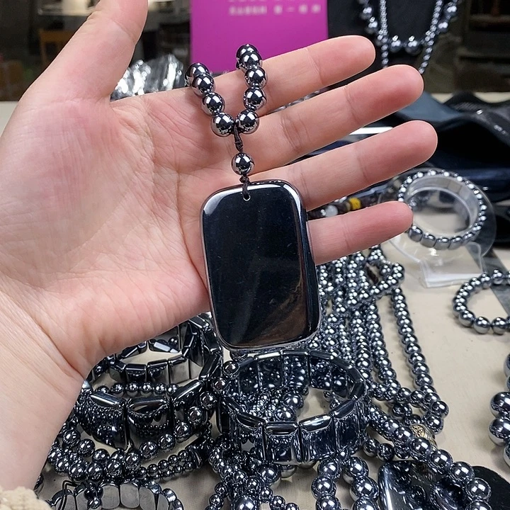 正品的太赫兹石8mm无事牌