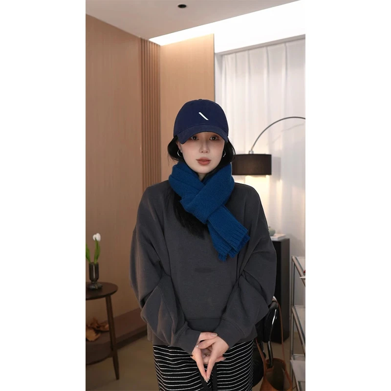 2025新款早春立体刺绣棒球鸭舌帽大脸显脸小宽帽檐大头围加大加深