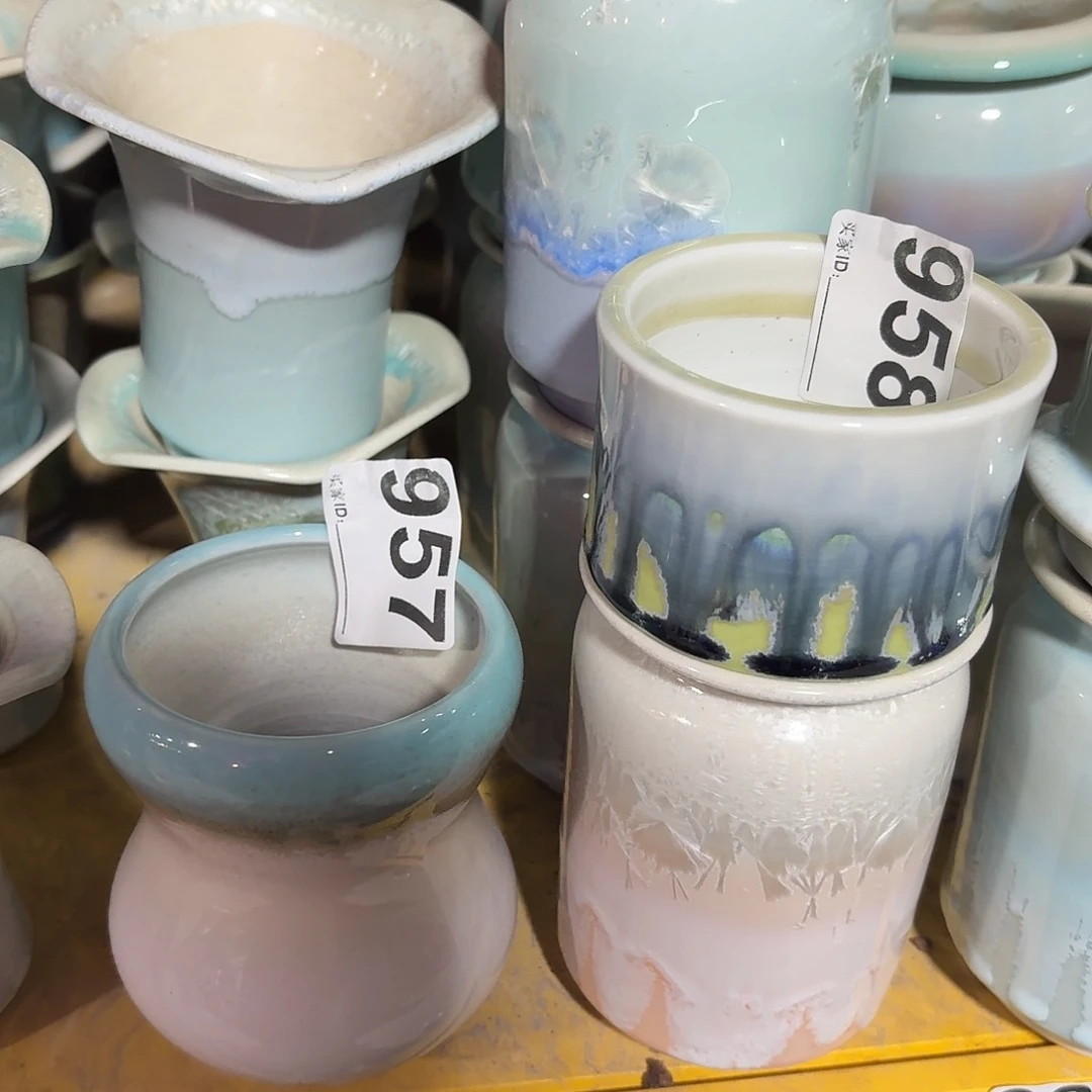 *****景德镇多肉花盆957+958