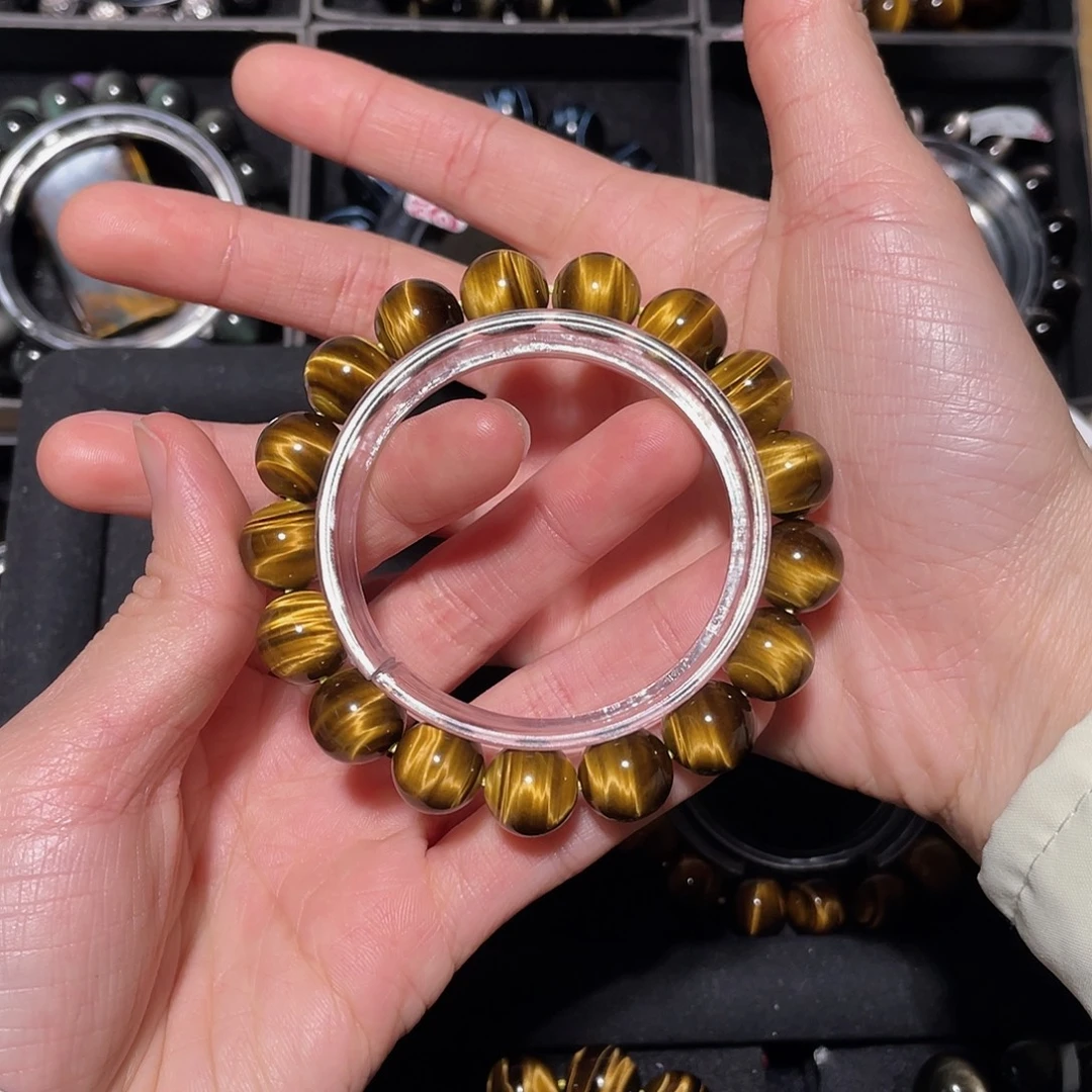 H***z木变石（虎睛石）未镶嵌手链