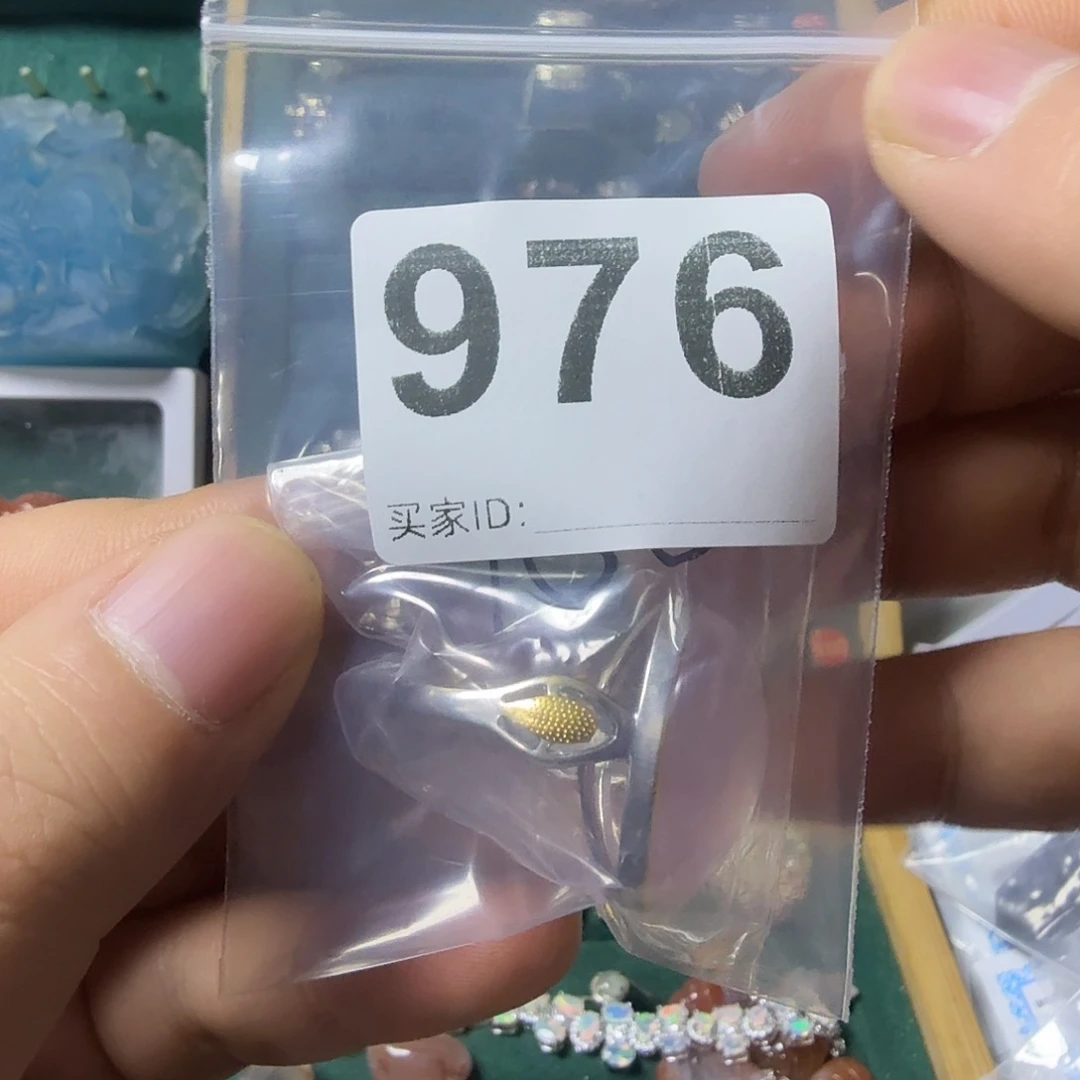 晚***情戒指银S925镶嵌水晶