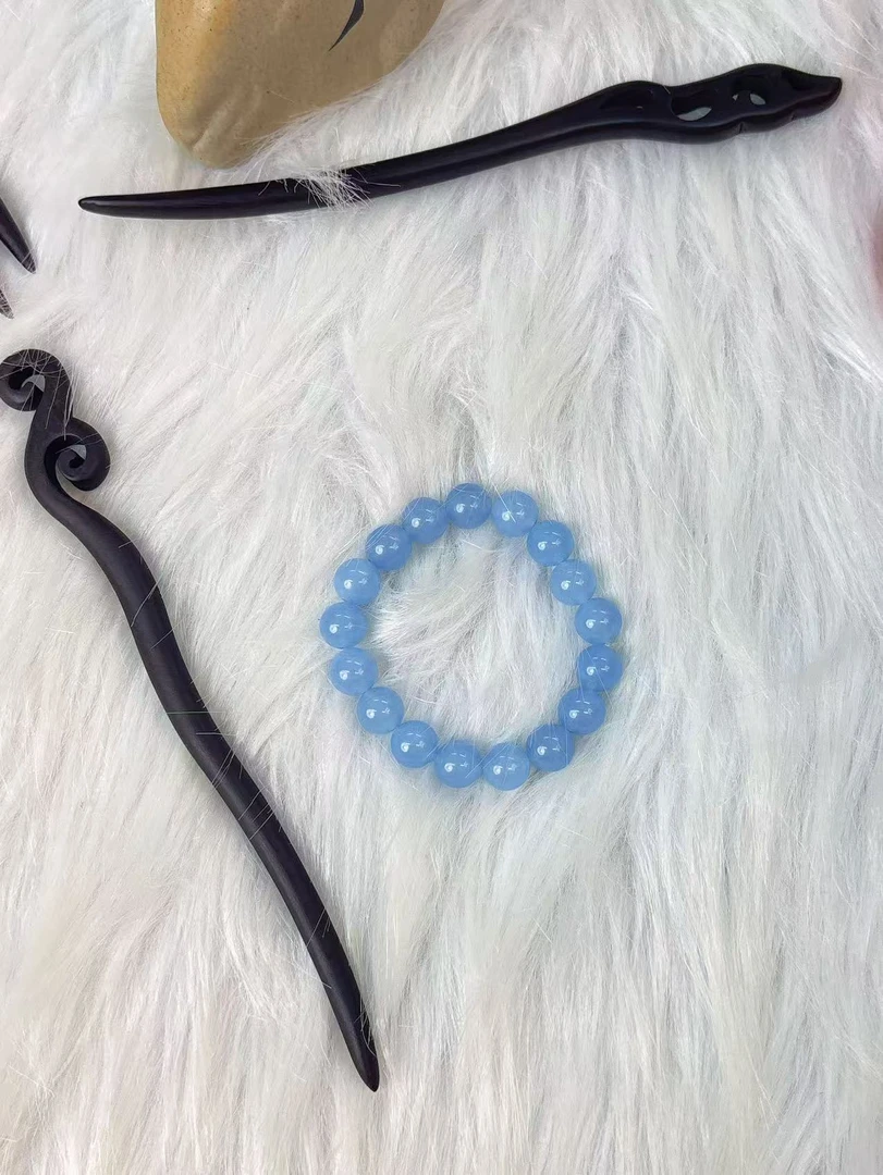 炑歌K401原创蓝色(手)简约气质百搭发簪