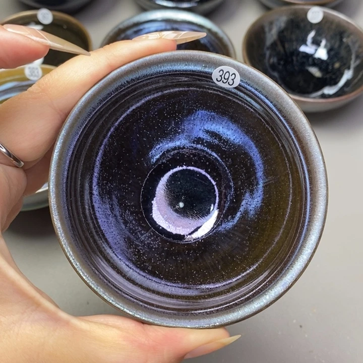 茶盏建窑建盏柴烧主人杯