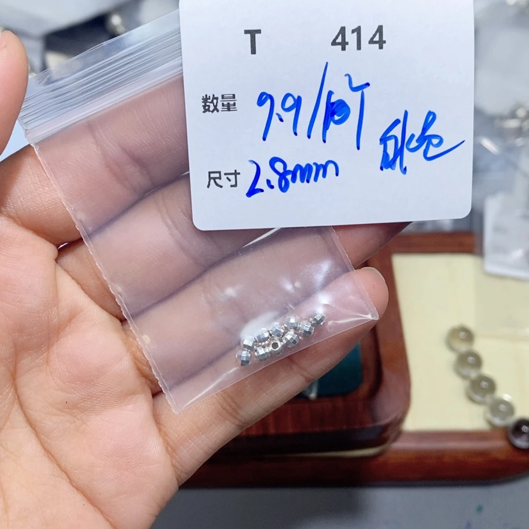 银S925镶嵌颈饰水晶T414