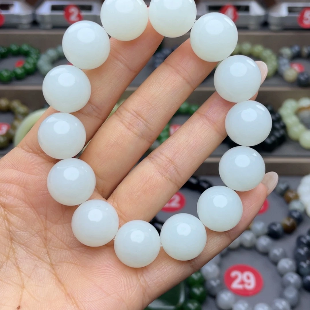 未镶嵌手串和田玉油****哥