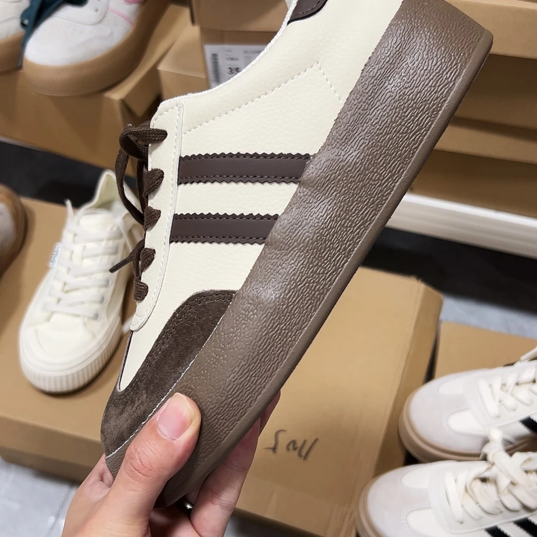 37码皮面厚底德训