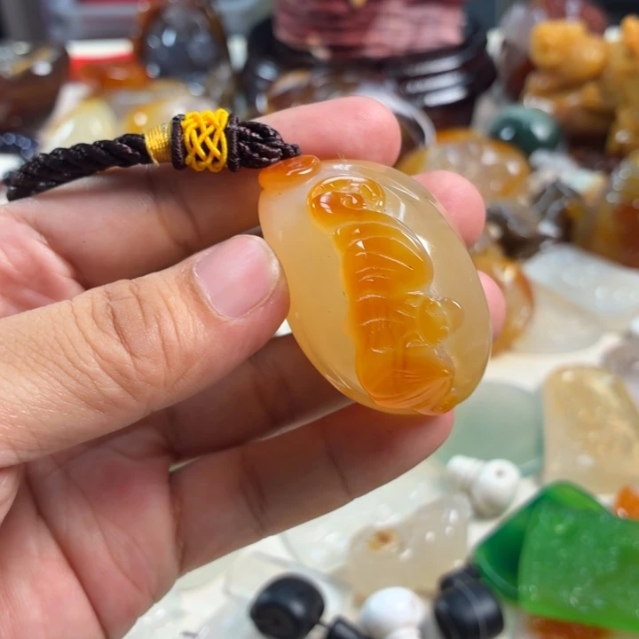 未镶嵌吊坠(不含链)玛瑙/玉髓