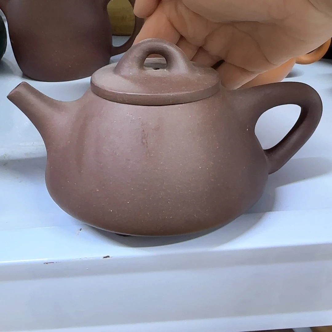 茶壶紫砂宜兴紫砂壶瑕疵处理