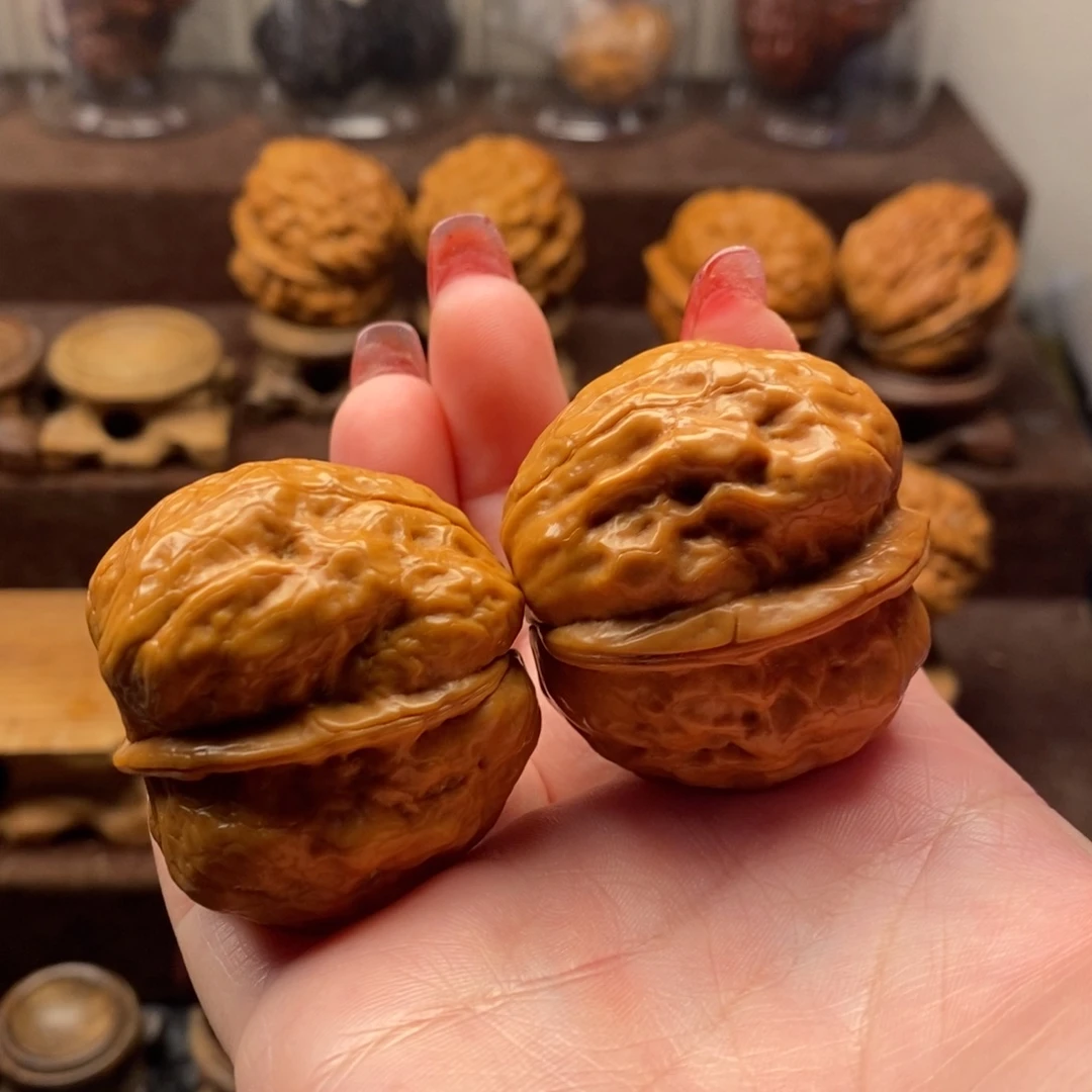 把件文玩核桃41老树金蟾疙瘩包福利款