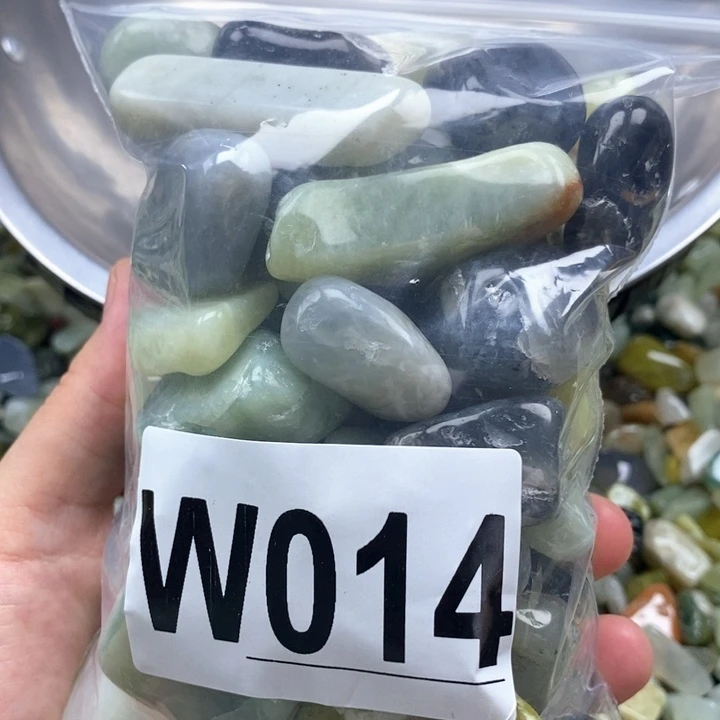 蛇纹石玉未镶嵌鱼缸石
