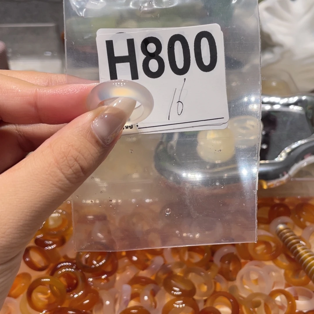 玛瑙/玉髓未镶嵌戒指800
