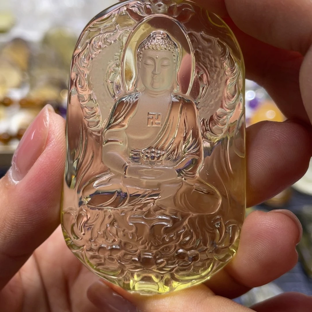 未镶嵌颈饰水晶定制