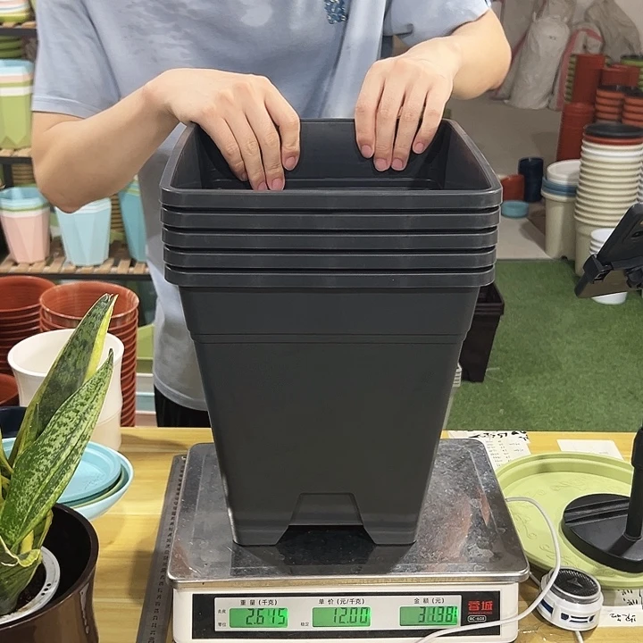 方盆口26高28黑色无托5只