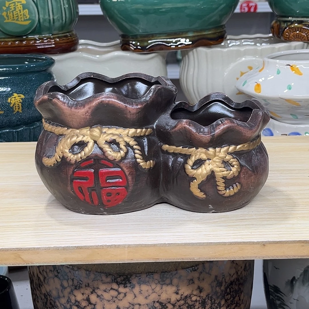 陶瓷绿植多肉微瑕花盆