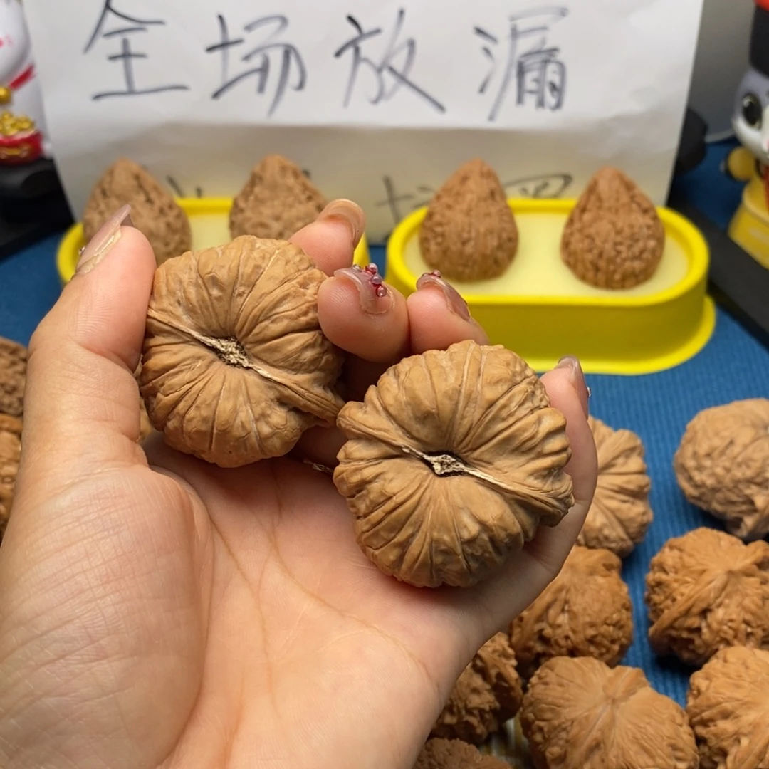 糖***猫文玩核桃把件南瓜44