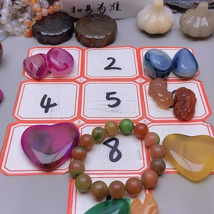 【闪购商品】未镶嵌玛瑙/玉髓珠宝半成品曹*