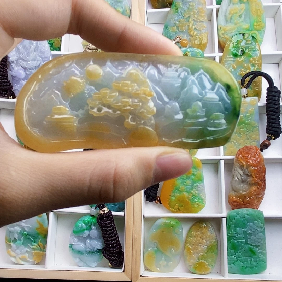 定制翡翠未镶嵌翡翠