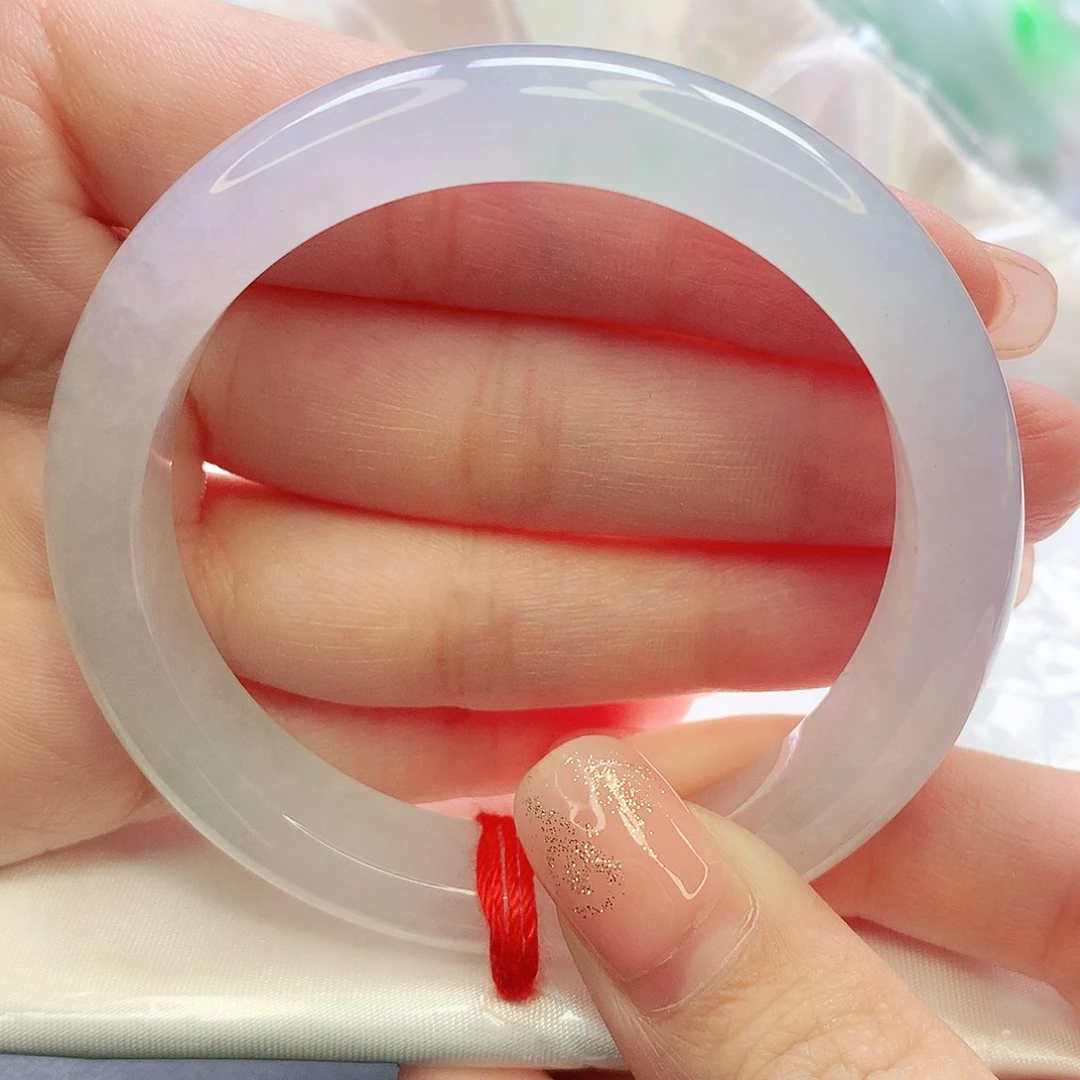 未镶嵌手镯翡翠缅甸天然A货翡翠 52