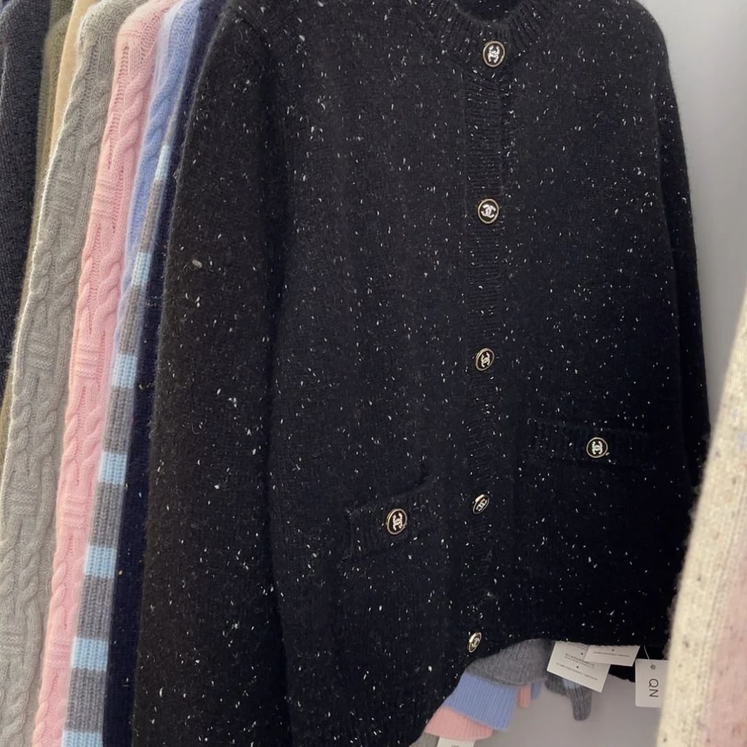 小香风 点子纱 羊绒