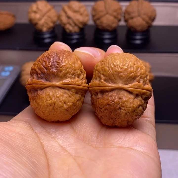 把件文玩核桃蚂蚁纹元宝62