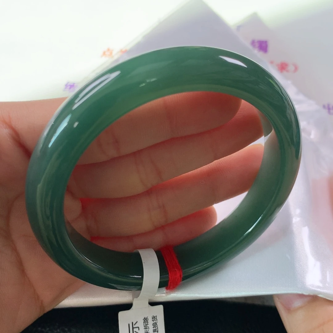 未镶嵌手镯翡翠60 61圈254⭐⭐⭐⭐⭐强推
