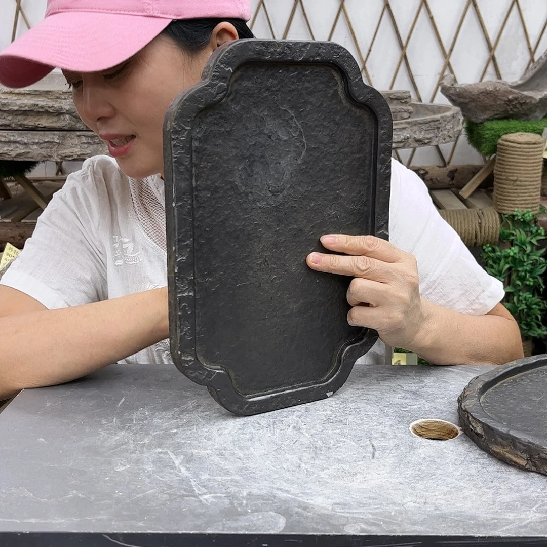 盆景哦山水盆30长