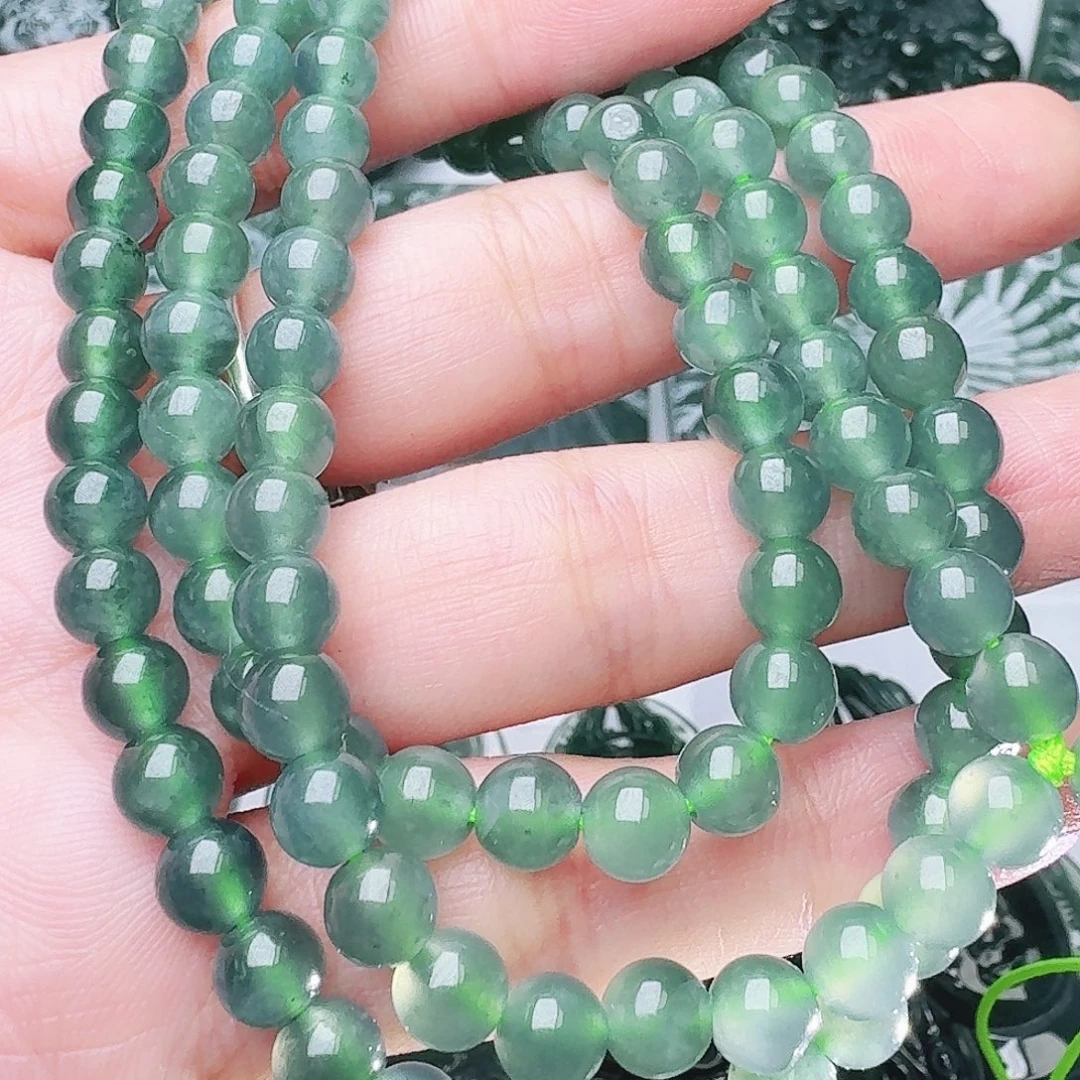 翡翠未镶嵌颈饰天然的A货翡翠多样性发其一