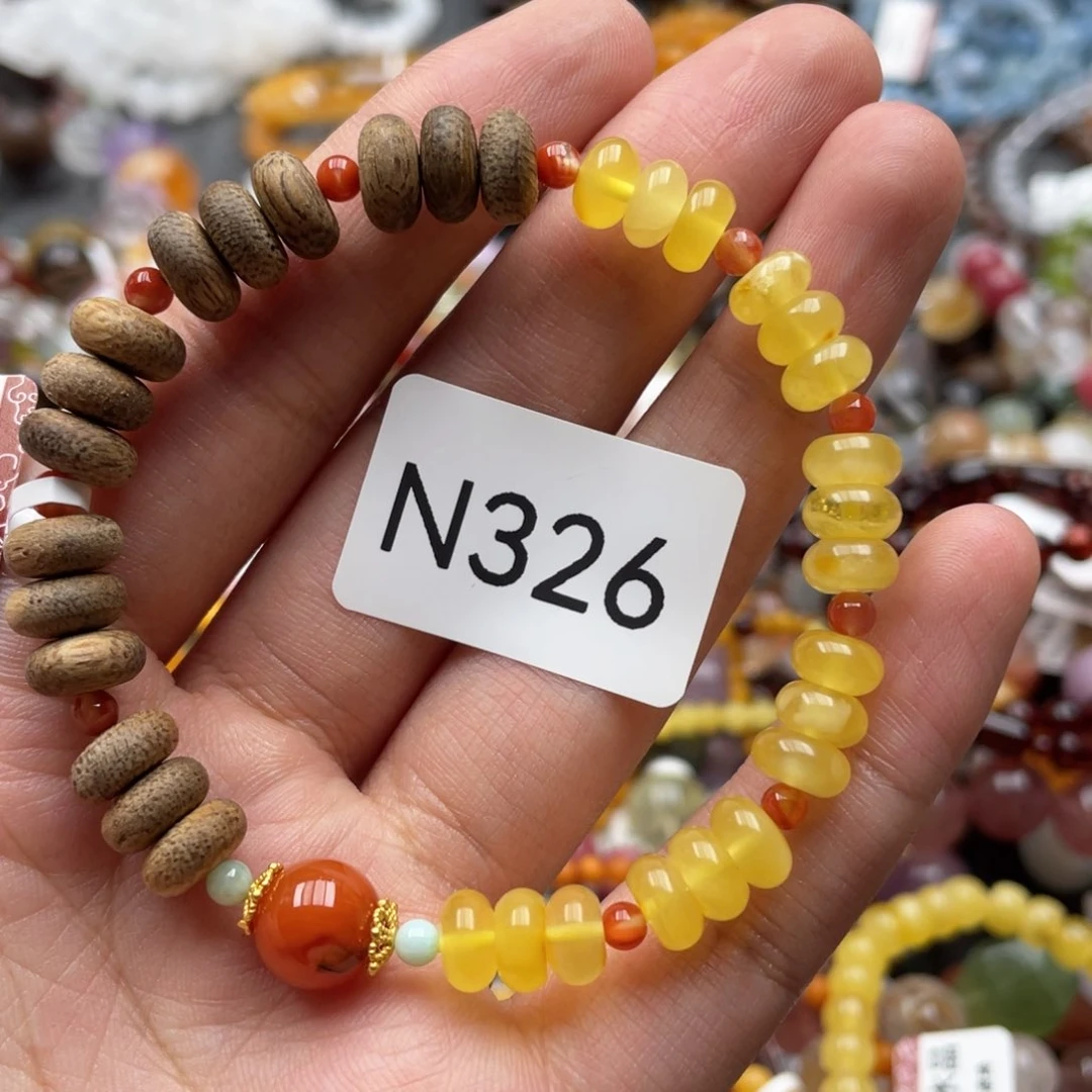 手链蜜蜡未镶嵌手串