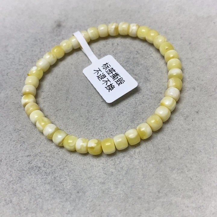 蜜蜡未镶嵌裸石串