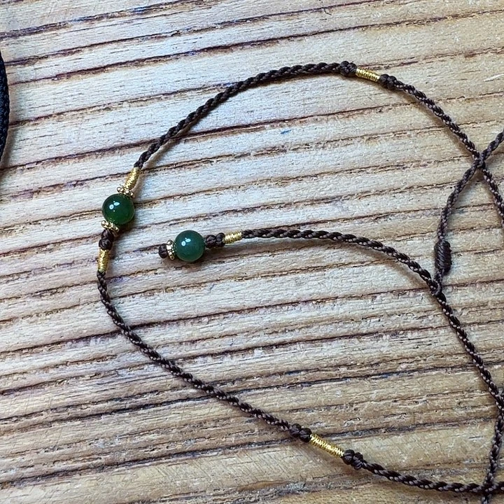 和田玉未镶嵌颈饰项链